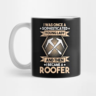 Roofer Roofing Slater Roof Tiler Thatcher Mug